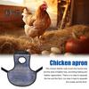 Chicken Apron Back Protector with Adjustable Strap Lightweight Easy To Use Feather Recovery Apron Chicken Hen Mating Saddle