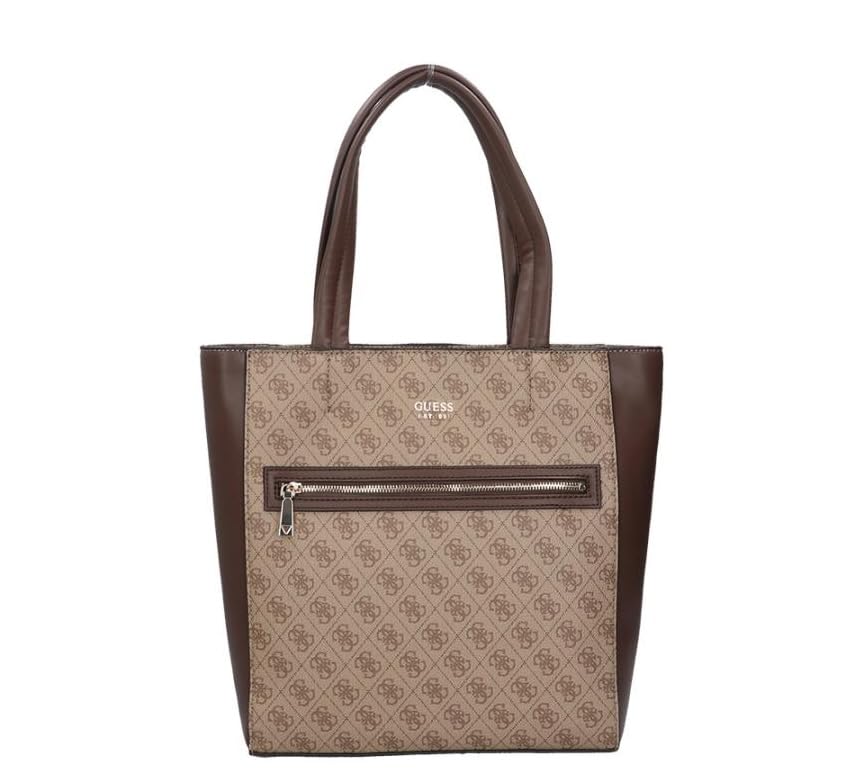 

Guess Tote Latte Logo Women s Bag, Brown, SG877124,