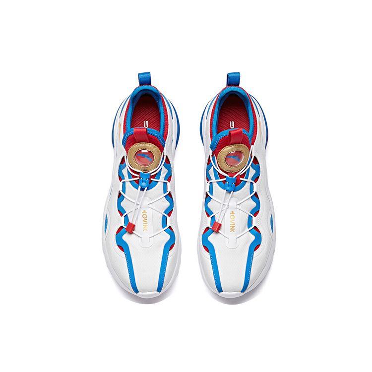Anta Tian Yan Running Series Shock Absorbing Running Shoes Men Sneakers White Red Blue 912025570-2