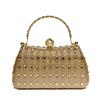 Banquet Clutch Bag Diamond-encrusted Small Bag Socialite Quality Single-shoulder Crossbody Hand-held Dinner Bag