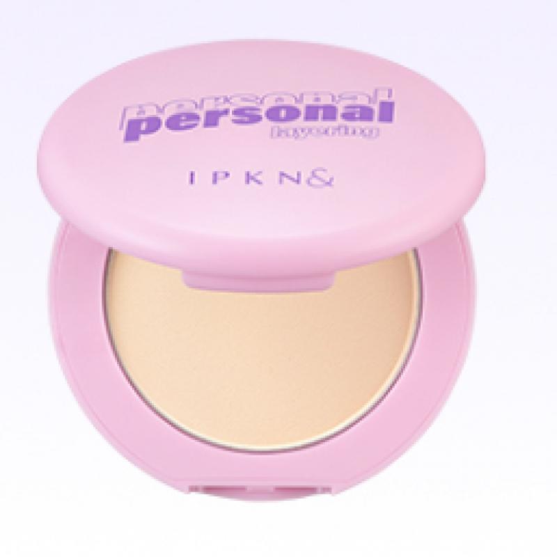 Daiso [released] LarGer Personal Tone CorrectinG Blur Pact 5.5 G  Lavender 