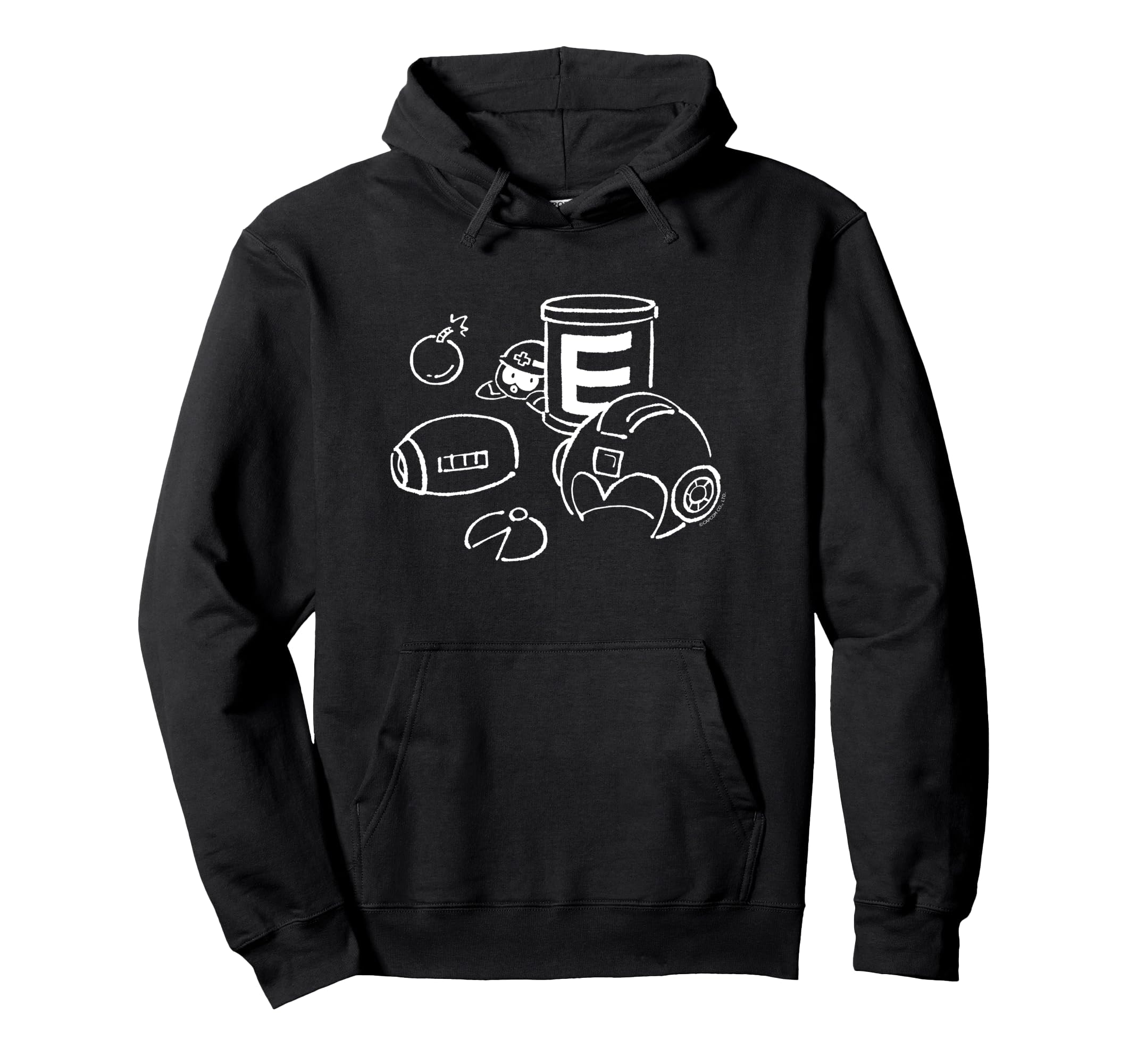 

ROCKMAN Line Art (A) Hoodie