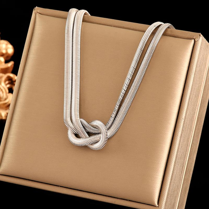 316L Stainless Steel Gold Silver Color Thick Chain Necklace For Women Fashion Cuban Neck Chain Waterproof Jewelry Gift