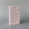 Small Floral Polka Dot Candy & Gift Paper Bag (Handle-Free, Flat Pocket for Cosmetics & Wedding Favors)