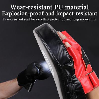 Boxing Mitts PU Leather Trainer Curved Punching Pads For Home Workout Workout Kickboxing Muay Thai Men Women Adult Kids Boy Girl