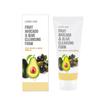 Lebelage Fruits Cleansing Foam Trio 100 Ml /Lemon & Calamansi, Peach & Mango, Avocado & Olive