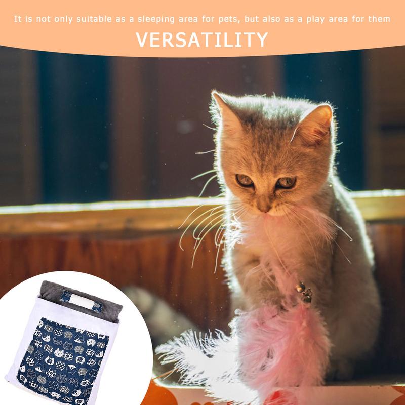 Cat Winter warm Sleeping Bag Cat Nest Bed for Sleeping Puppy Cave Bed Soft Cozy Cat Sack Comfortable Pet Bed Cave Snuggle Sack