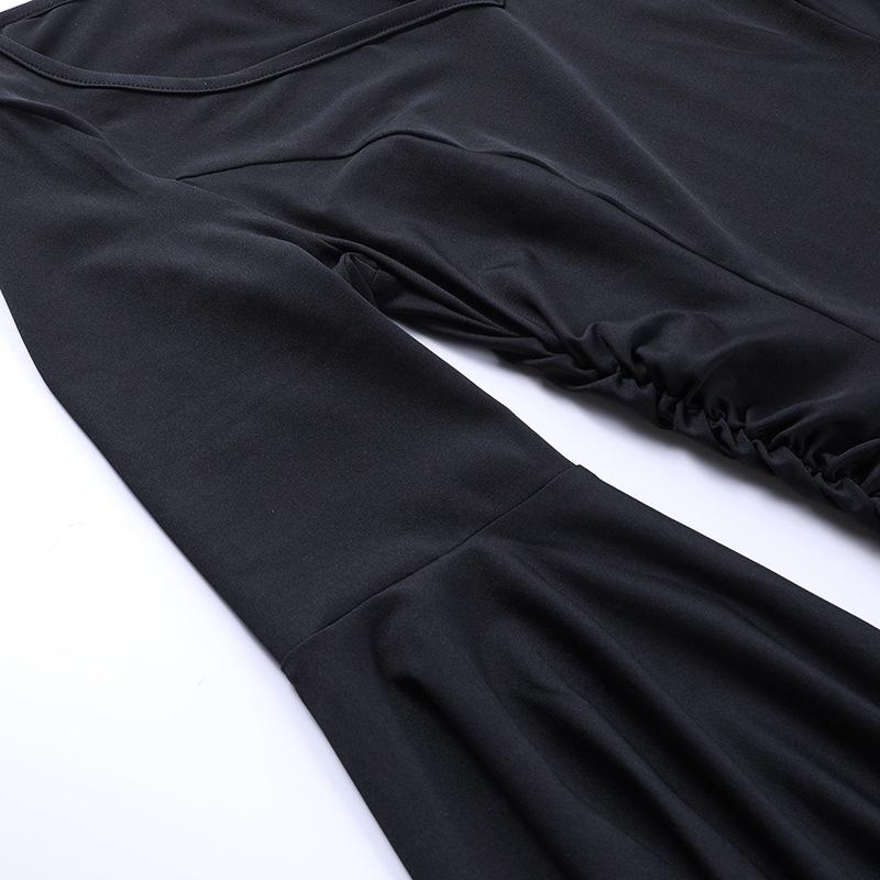 GMXIA Spice Girls Fashion Temperament Schlankes Kleid Sommer Fledermausärmel Fischschwanz Kleid Damenkleid