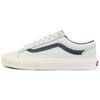 Style 36 Low Tops Skateboarding Shoes Unisex White Blue Contrasting Colors Men's VN0A3DZ3YY2