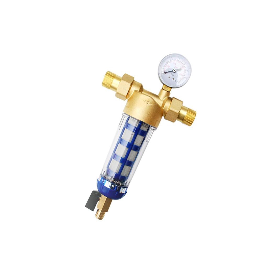 Whole House Water Pre Filter System 1inch 40 Micron for Kitchen Well Water