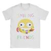 Vintage Smiling Friends Cartoon TShirt Unisexs Round Neck Short Sleeve Top Tee  Cotton Summer Clothes