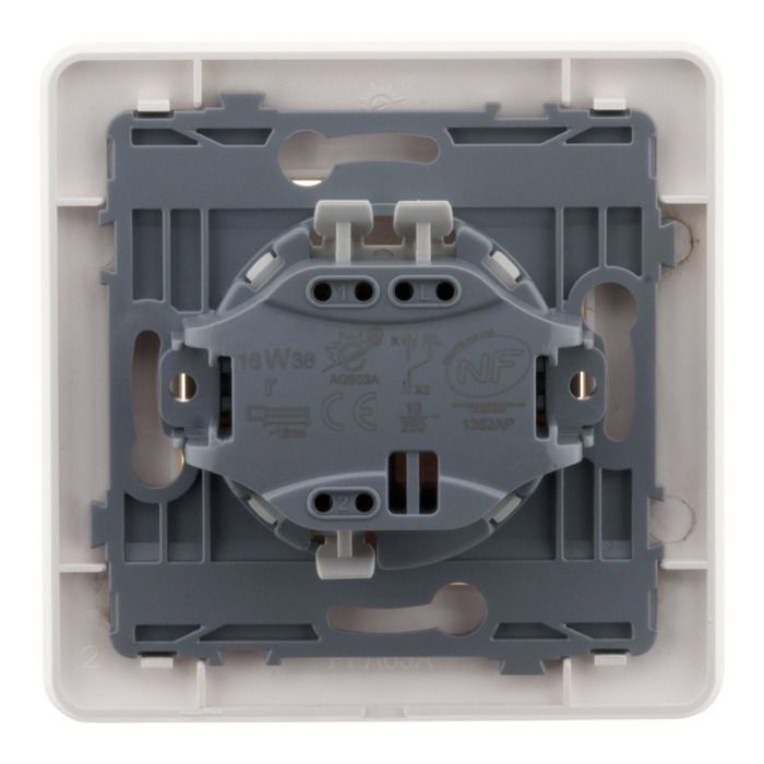 Push Button Artezo - White - Zenitech