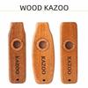 Lightweight Wooden Kazoo Wooden Material With Lanyards Musical Instruments Portable Size Durable Design Portable Kazoo