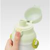 Skater Children's Plastic Water Bottle 480ml One Push Open/Close Antibacterial Child Friendly Lightweight Antibacterial Treatment Made In Japan Bear S