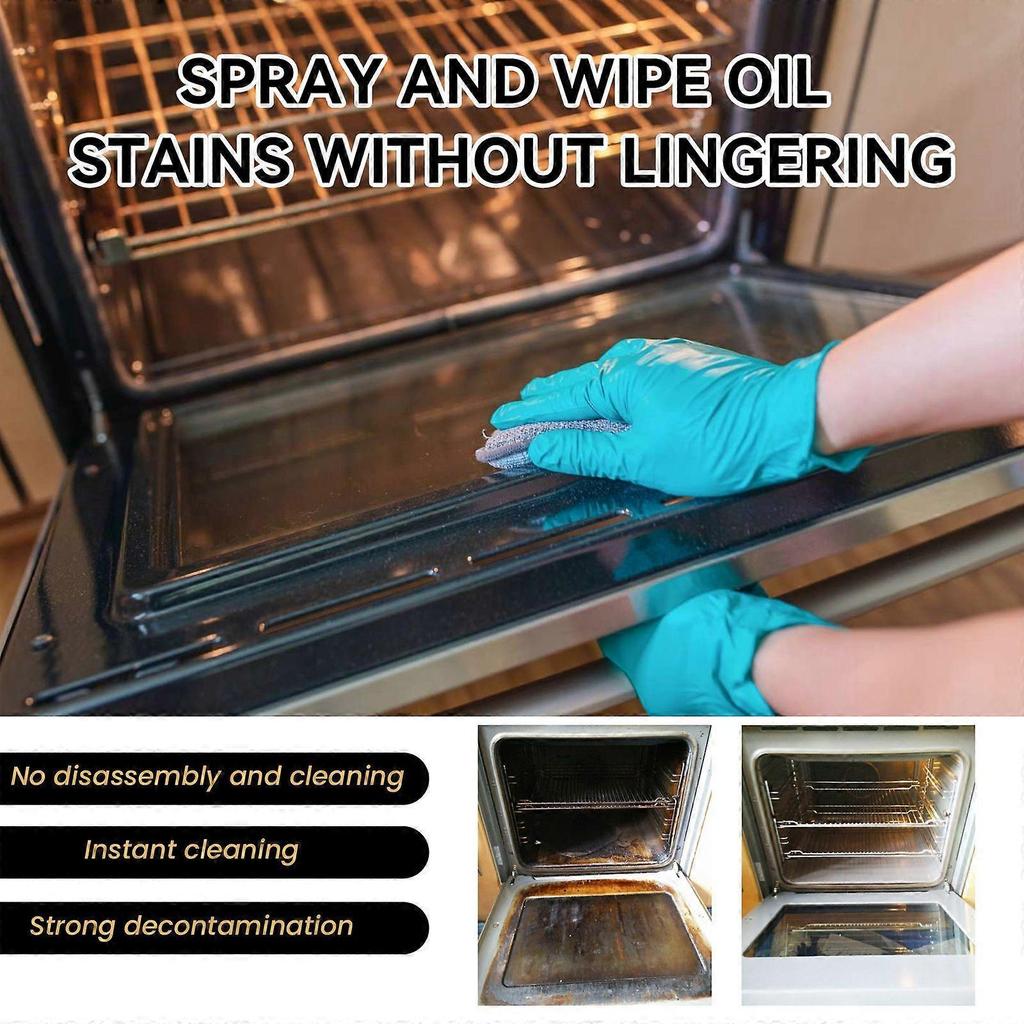 Oven and Grill Cleaner 100ml - Stain, Odor, and Grease Remover