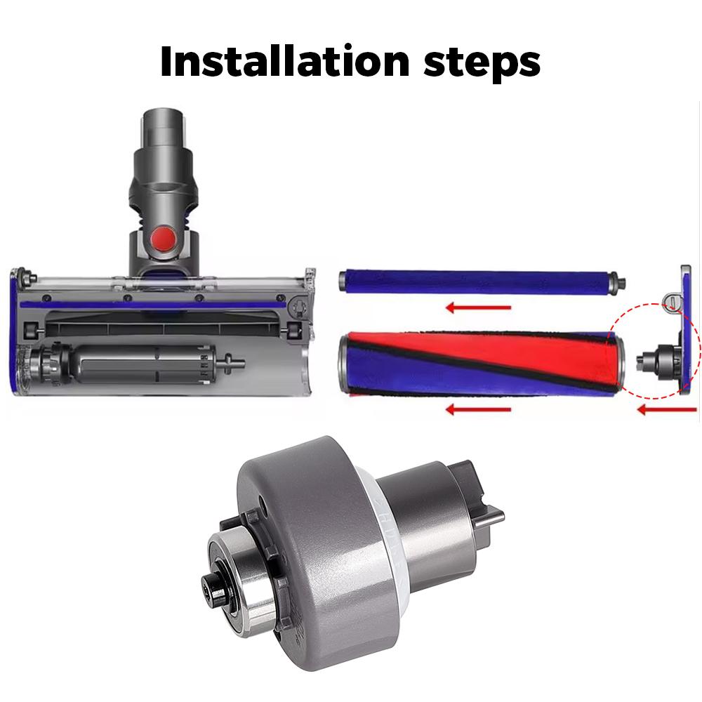 Sostituzione Cuscinetto Coperchio Laterale Barra Spazzola Rotante per Aspirapolvere Dyson V6 V7 V8 V10 V11 Coperchio Terminale Accessori Cuscinetto