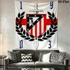 Atleti H Wall Hanging Printed Fabric Blanket Decorative Tapestries for Bedroom Living Room Home Decor