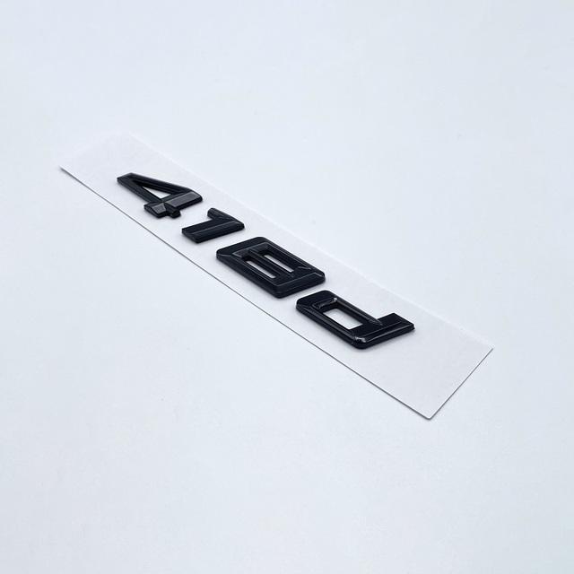 New Numbers Letters 420d 428d 430d 435d 440d ABS Emblem for BMW 4 Series F32 F33 F36 G22 G23 Car Trunk Nameplate Logo Sticker