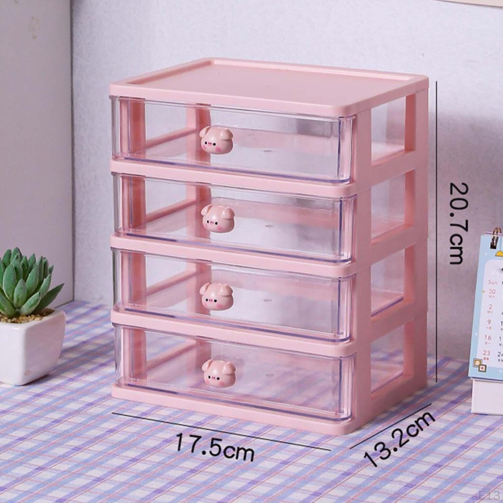 Compact Desk Drawer Organizer for Efficient Makeup Storage and Organization