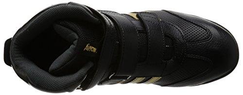 Fukuyama Rubber Mid-Cut Safety Sneakers Arrow Max #68 Black Size 25.5cm