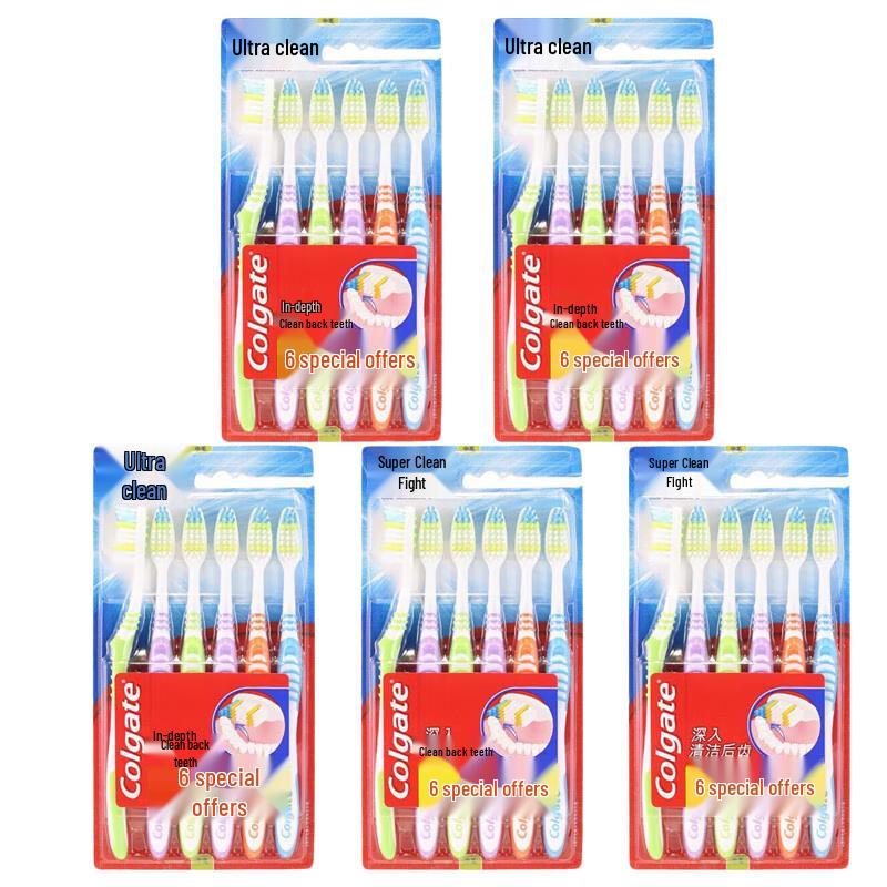 Colgate Soft Bristle Toothbrush - 30 Count
