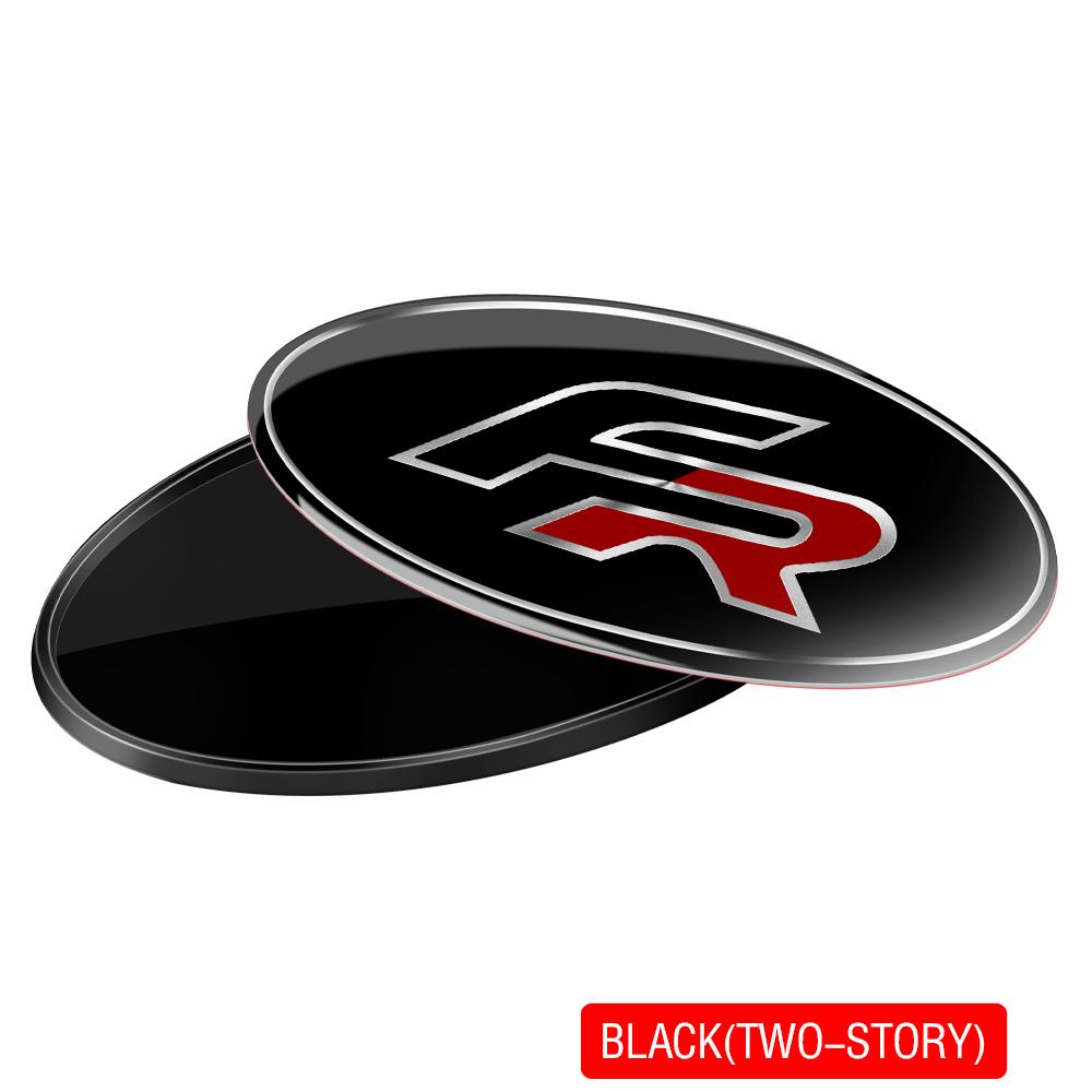 NBNY6 1Pcs Car Door Aluminum Emblem Trunk Logo Stickers For Seat Leon Mk1 Mk2 Ateca Altea Arosa Ibiza 6j Ahambra FR Toledo Accessories