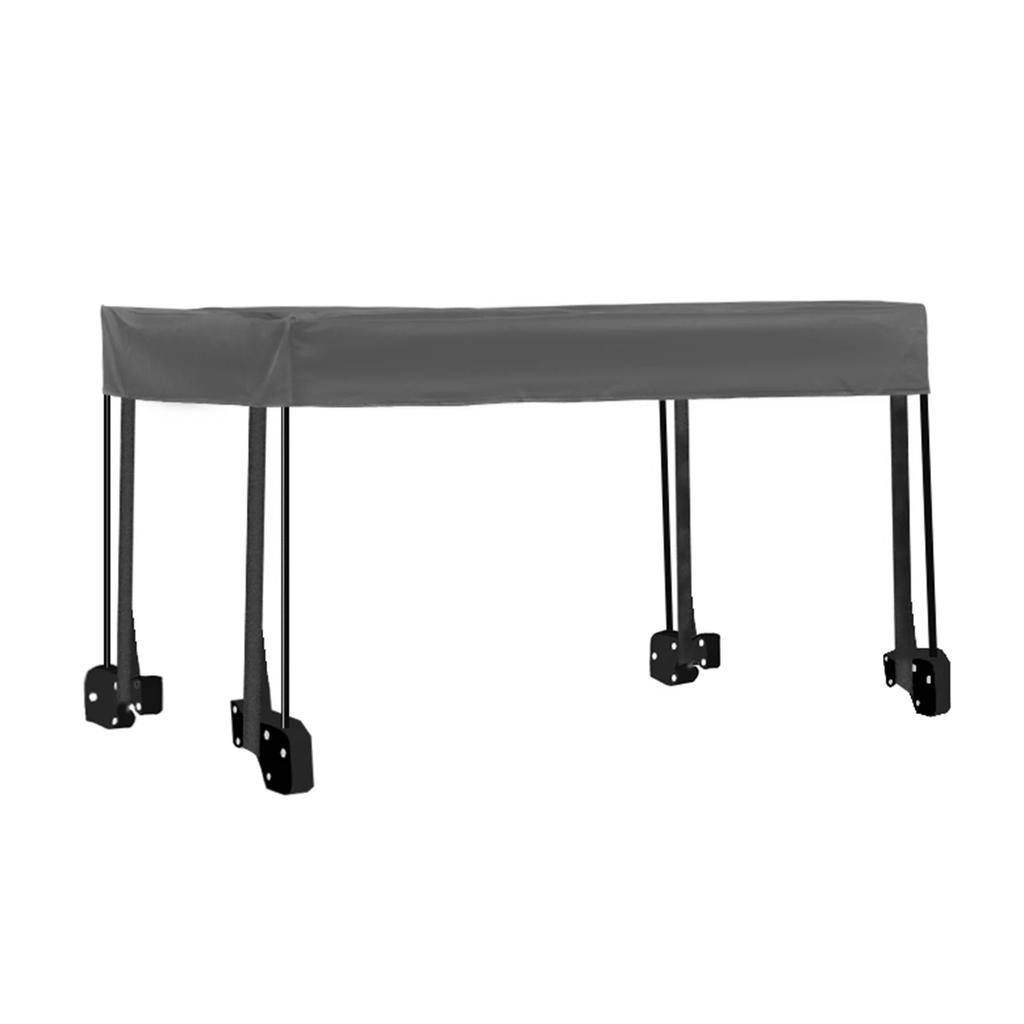 Awning Canopy For Wagon Attachment VERSATILE Sun Shade Cover For Folding Trolley Cart Water-resistant 600D Oxford Cloth