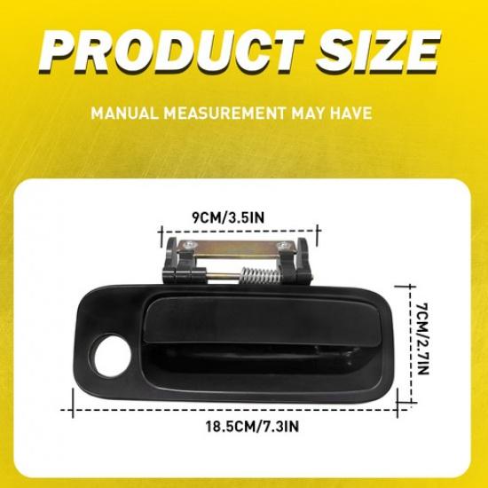 For 2000-2004 Toyota Avalon Non Painted Front & Rear Outside Door Handle Set 4 K