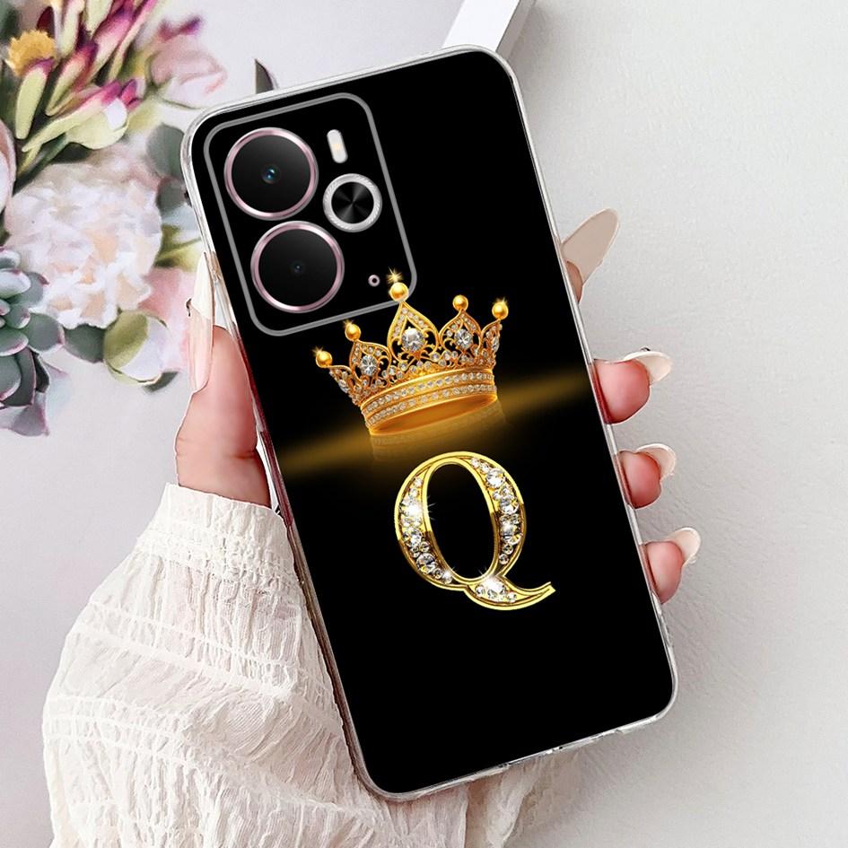 For Realme 14 5G Case RMX5075 Cover Cute Letters Soft Silicone Couple Phone Case For Realme 14 Pro Plus Funda Realme14 14T Coque