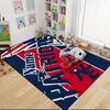 Custom Name Rams Helmet Print Carpet Rug Customizable Soft Washable Anti-Slip Home Living Room Sofa Mats Personalized Rug. 0909421
