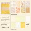 Yue Zhen Light Mesh Handmade Patchwork Material Pack - Non-Adhesive Journal Paper