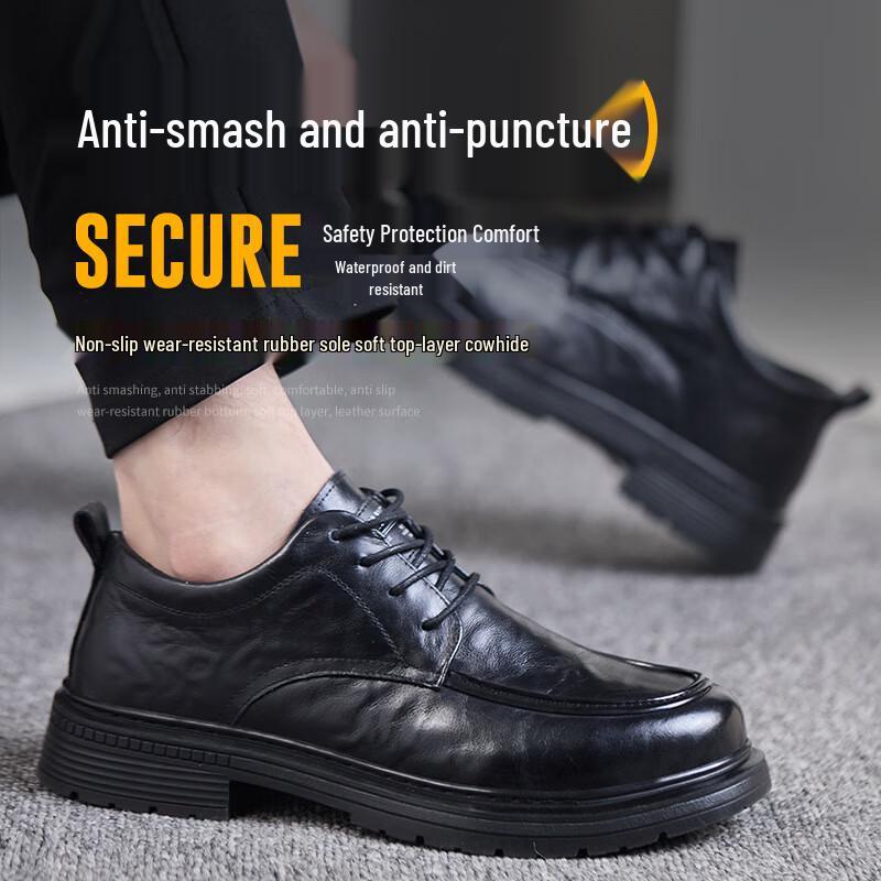 

Мужские кожаные защитные рабочие ботинки Alliance Messenger