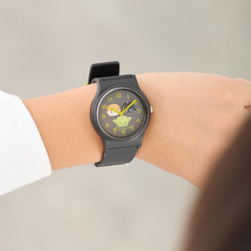 Citizen Q&Q Analog Watch, Disney TSUMTSUM Star Wars Design, Yoda, Darth Vader, Luke, Waterproof, Urethane Strap, V06A-506VK
