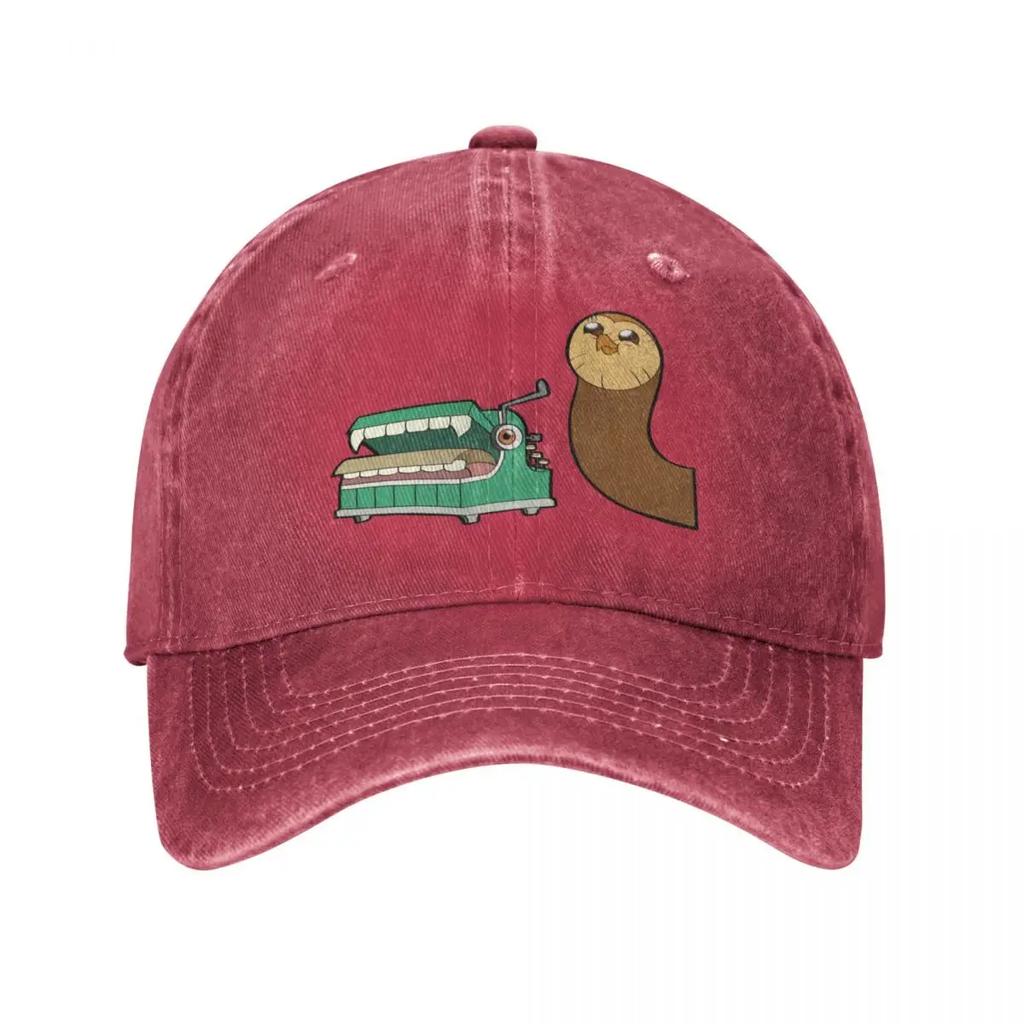 Hooky and his Typewriter Baseball Cap Sunhat Icon Designer Hat Women'S Hat Men'S