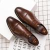 Fashion 2024 Fashion Business Dress Men Shoes New Classic Leather Men'S Suits Shoes Fashion Wedding Dress Shoes Men Oxfords Designer