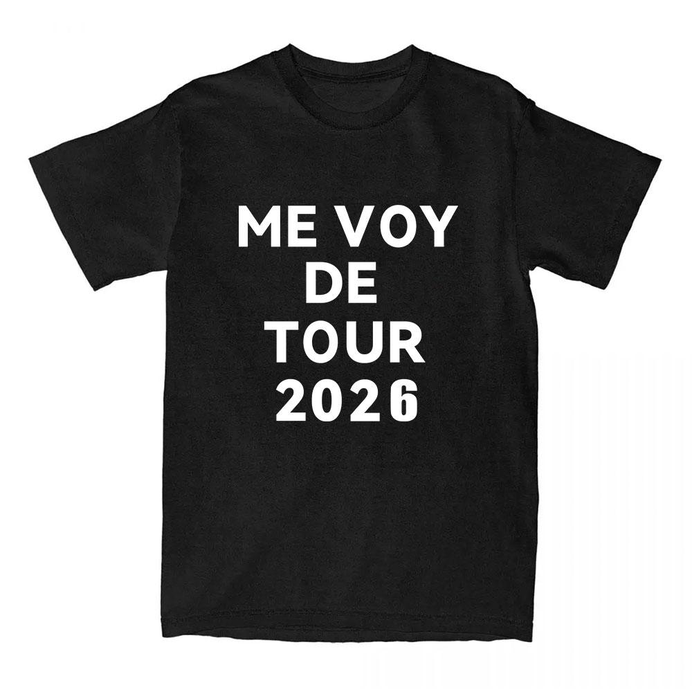 Rosalía Rosalia IK GA OP TOUR 2026 T-shirt Korte Mouw Katoenen T-shirts O-hals Losse Casual Dames Heren T-shirt Streetwear