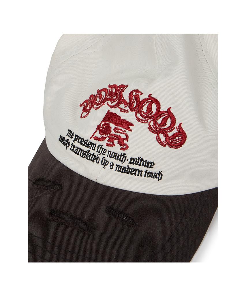ETCE Boy Hood Destroyed Cap (White)