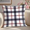 Kawaii Grid And Wave Ornamental Pillows Decorative Cushion Covers 45X45 Cushions Cover Home Decor Items Decorations Bedroom