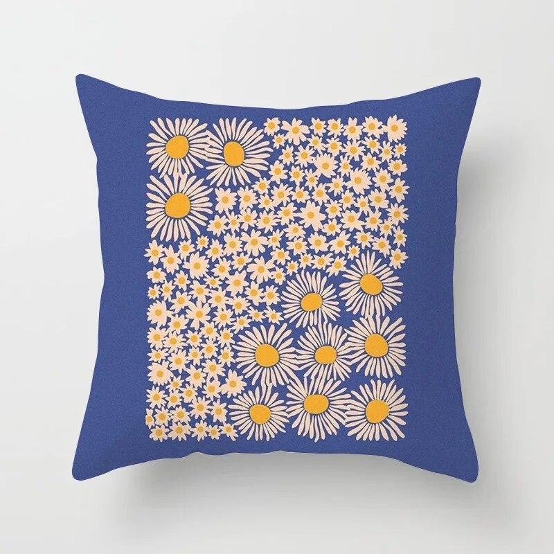 Hot Sale Modern Morandi Color Sofa Cushion Cover Home Nordic Abstract Mountain Moon Sun Geometric Pillow