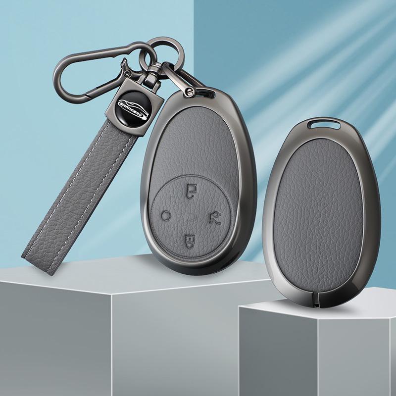 Toyota Model E Car Key Case - Elephant Gray