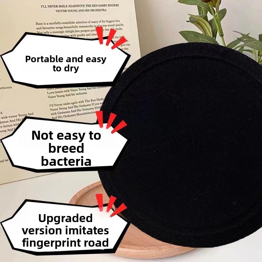 CA Black Exfoliating Bath Scrubber Fine Grain, Coarse Grain, Thick Finger, Thin Finger Styles Perfect for Home Use and Gentle Exfoliation