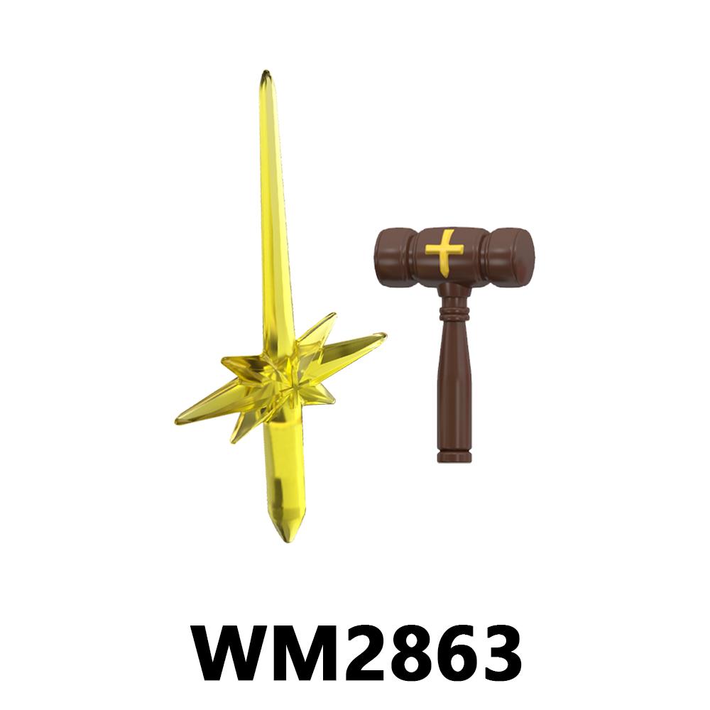 WM6139 WM6140 WM6149 WM6200 WM6201 WM6202 Bricks Compatible Action Figures Parts DIY Building Blocks Kids Toys For Children Gift