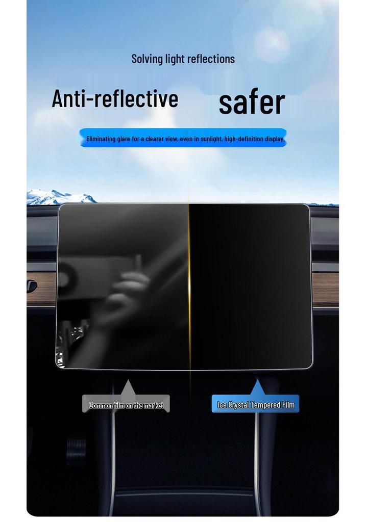 BYD E7 Mittelkonsolen-Schutzglas