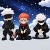 New Anime Jujutsu Kaisen Geto Suguru Satoru Gojo Itadori Yuji Kawaii Action Figure Peripheral Doll GK Model Collection Toys Gift