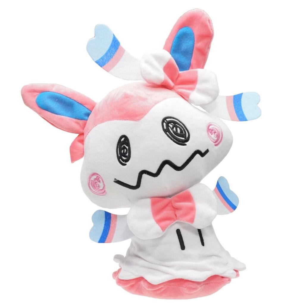 Premium Qualität Pokemon Center Mimikyu Cosplay Nachtara Evoli Feelinara Plüschtier Puppe für Sammler