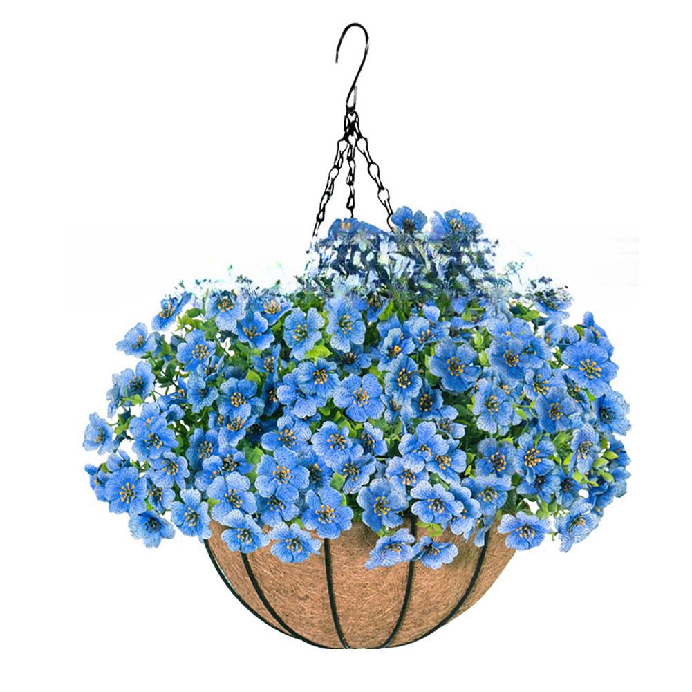 Garden Decor Artificial Flowers Includes Plastic Grass Includes Foam Detailed Instructions Wedding Decoration For Balcony