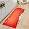 Christmas Household Bathroom Absorbent Non-Slip Mat Living Room Kitchen Sand Carpet Doormat Long Floor Mat