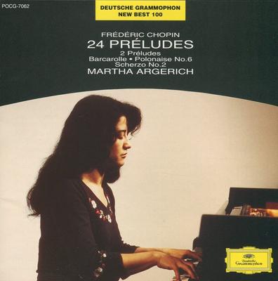 CD ARGERICH MALTA CHOPIN  Chopin 24 Preludes POCG7062  1993 Japan Classical Used