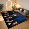 Eclipse Saga Living Room Nonslip Area Rug Soft Carpet For Bedroom Game Playroom Sofa Office Home Decor Doormat Christmas Gift C930456