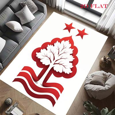 Forest Poster Carpet Rug for Living Room Bedroom Home Sofa Decoration,Kids Play Nonslip Floor Mat
